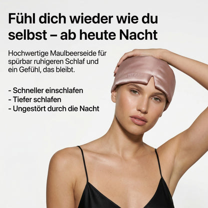 Silque Sleep - Schlafmaske aus 100% Maulbeerseide