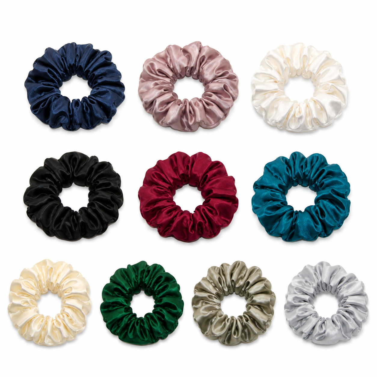 Silque Scrunchy - Haargummi aus 100% Maulbeerseide
