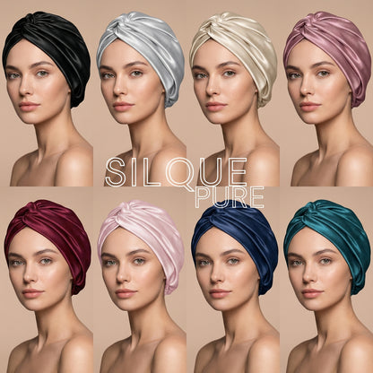 Silque Pure - Seidenhaube aus 100% Maulbeerseide