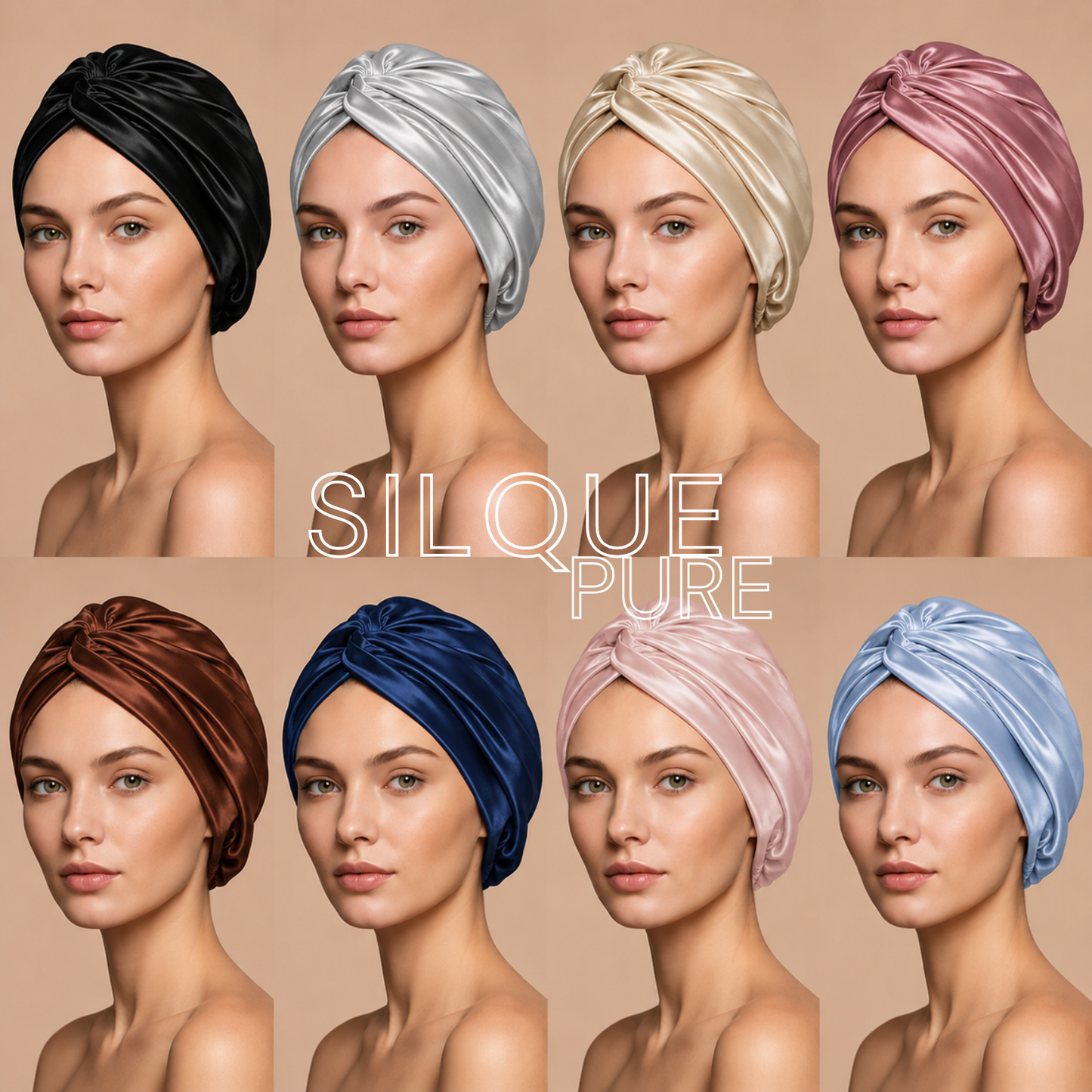 Silque Pure - Seidenhaube aus 100% Maulbeerseide