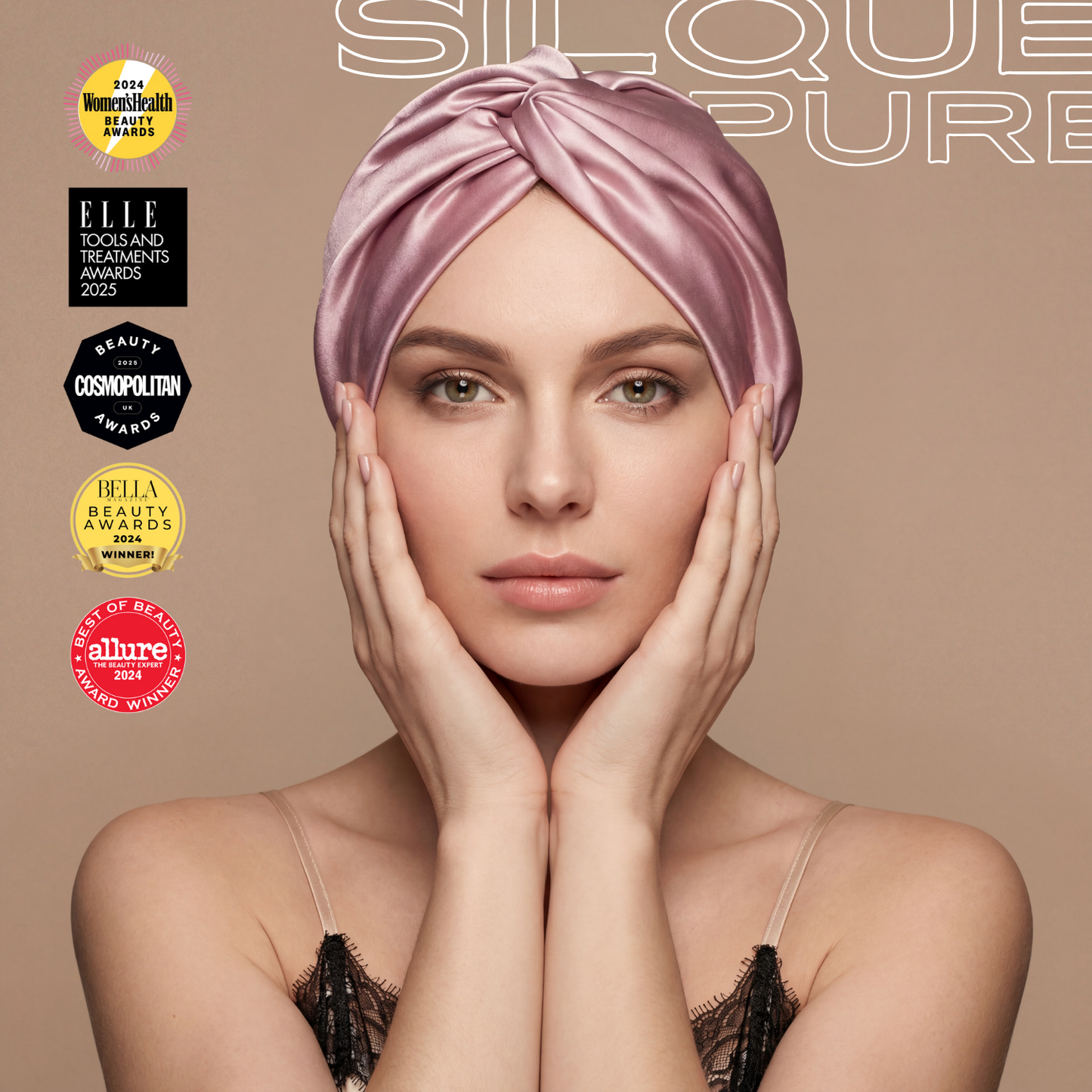 Silque Pure - Seidenhaube aus 100% Maulbeerseide